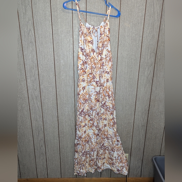 Joie Floral Halter Maxi Dress Large NEW - Picture 3 of 7